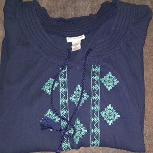 Lightweight peasant top